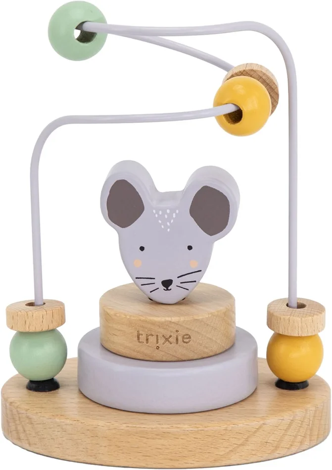 Trixie Houten Motoriekspiraal – Mrs. Mouse