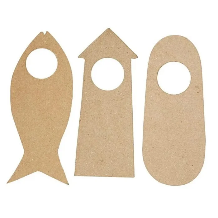 Türschilder aus Pappmaché