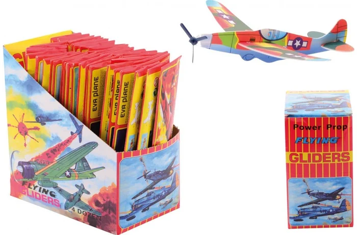 Twisk 48 afschietvliegtuig+propeller in displ.