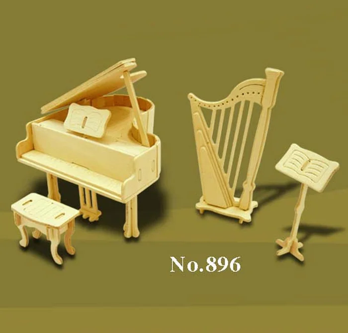 Twisk Bouwpakket hout Muziek 1:12 896