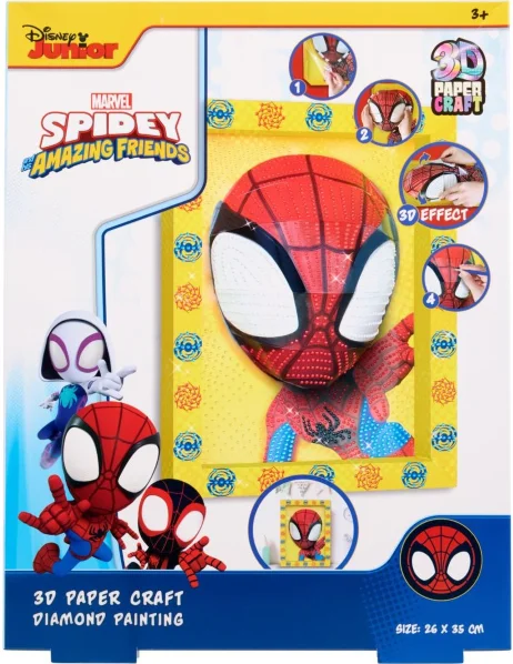 Twisk Spidey 3D paper craft diam.paint SP24333