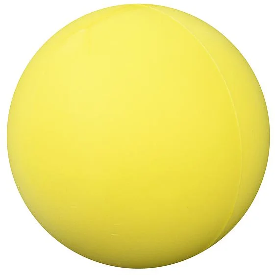 Uncoated Foam Ball – Yellow – 16cm