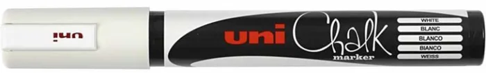 Uni-ball Uni Kreidemarker 5M Weiß