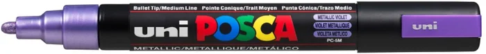 Uni Posca Uni Posca Verfmarker 5M Metallic Paars