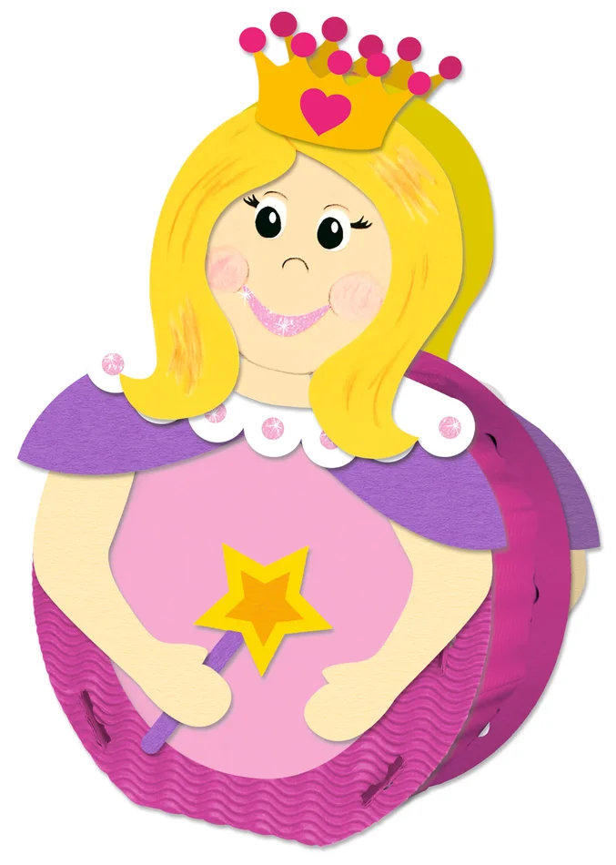 URSUS Laternen-Bastelset 21 Prinzessin
