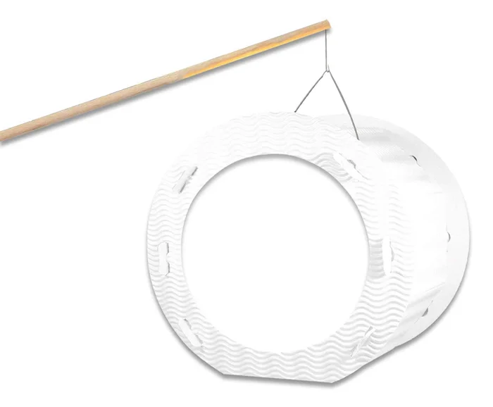 URSUS Laternenzuschnitte Weiß, rund Ø17,5cm, 24Bl.