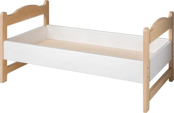 Van Dijk Toys Puppenbett / Puppenwiege – Wei (Kinderbetreuungsqualitt)Flatpacked