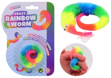 Verrückter Regenbogenwurm auf Karte 24433