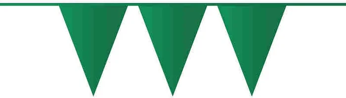 Vlaggenlijn 10 meter groen