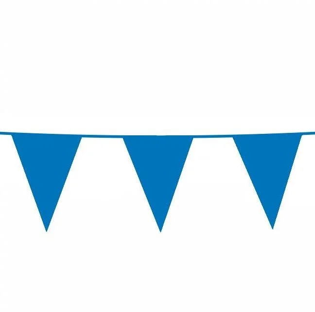 Vlaggenlijn XL Donkerblauw, 10mtr.