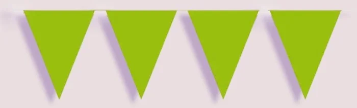 Vlaggenlijn XL Groen, 10mtr.