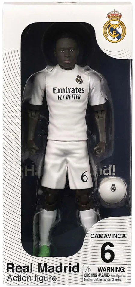 Voetbalfiguur Real Madrid Eduardo Camavinga, 20cm
