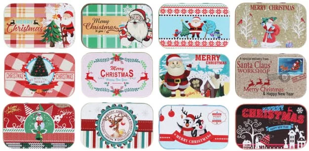 Voorraadblik Kerst, 9,5 x 6 x 2cm