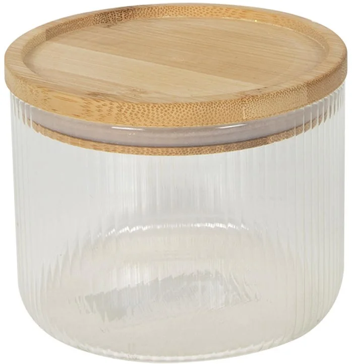 Voorraadpot Boro met deksel – 600ml 11x9cm