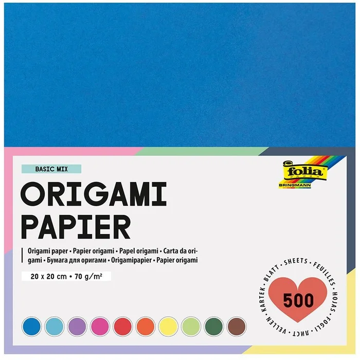 Vouwblaadjes 12×12 cm