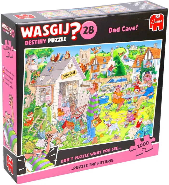 Wasgij Destiny 28 – De Mancave Van Pa! 1000 stukjes