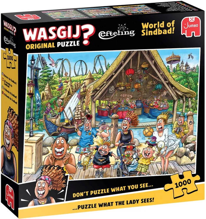 Wasgij Original puzzel Efteling – Wereld van Sindband! 1000 stukjes