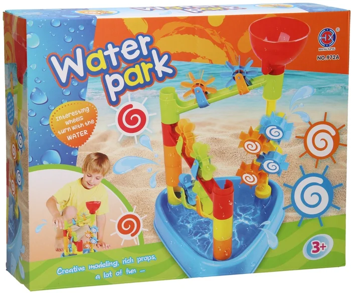 Waterspeelbaan Waterwielen