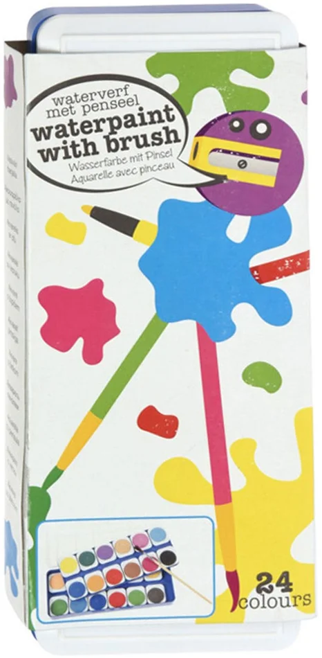 Waterverfset, 25dlg.
