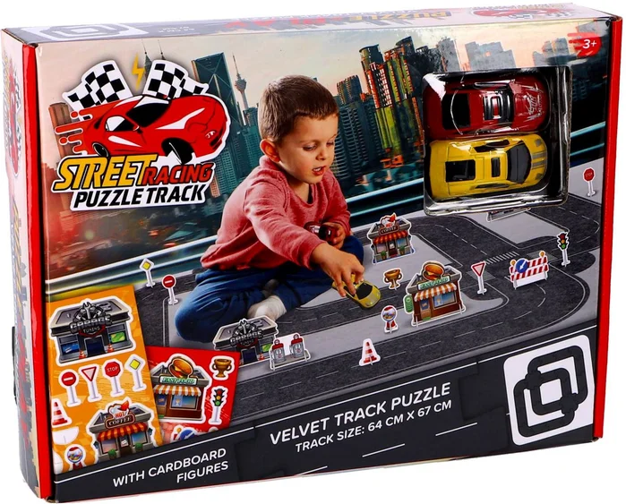 Wegenpuzzel 22-Delig