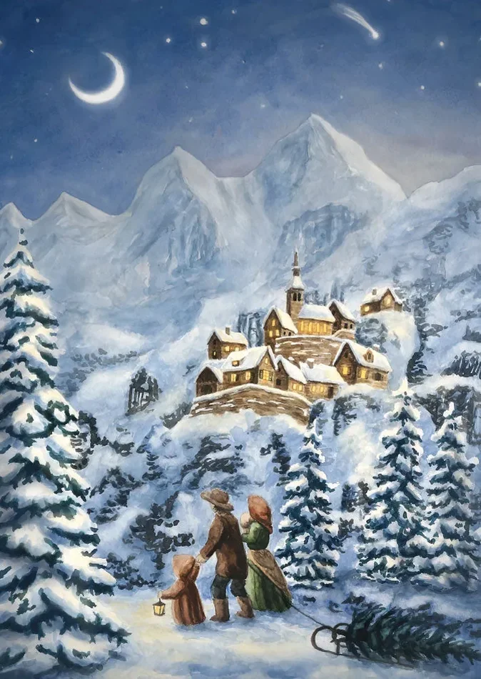 Weihnacht in den Bergen