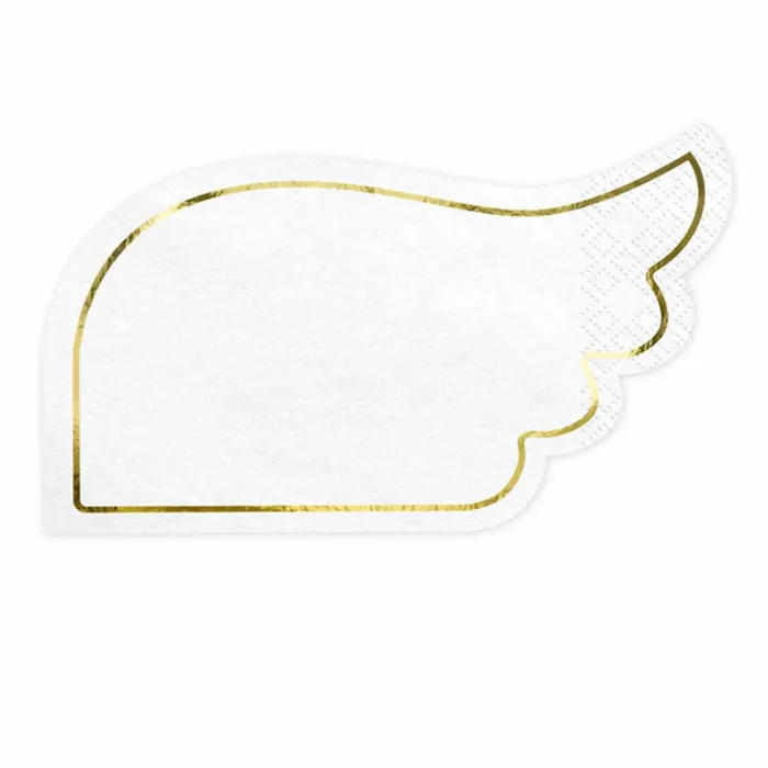 Weihnachts-Servietten Engelsflügel