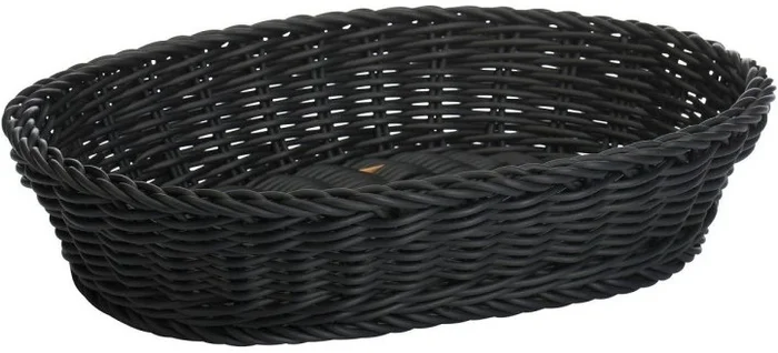 Westmark Saleen Brotkorb oval 32x23x7cm – schwarz