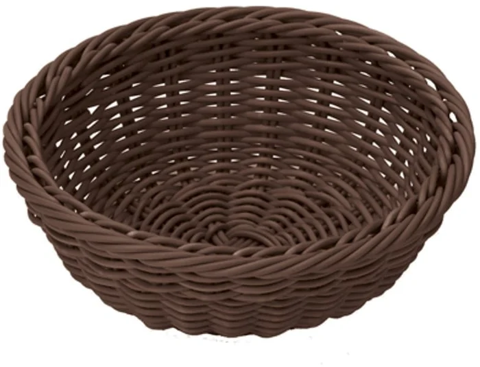 Westmark Saleen Brotkorb rund 23x9cm – braun