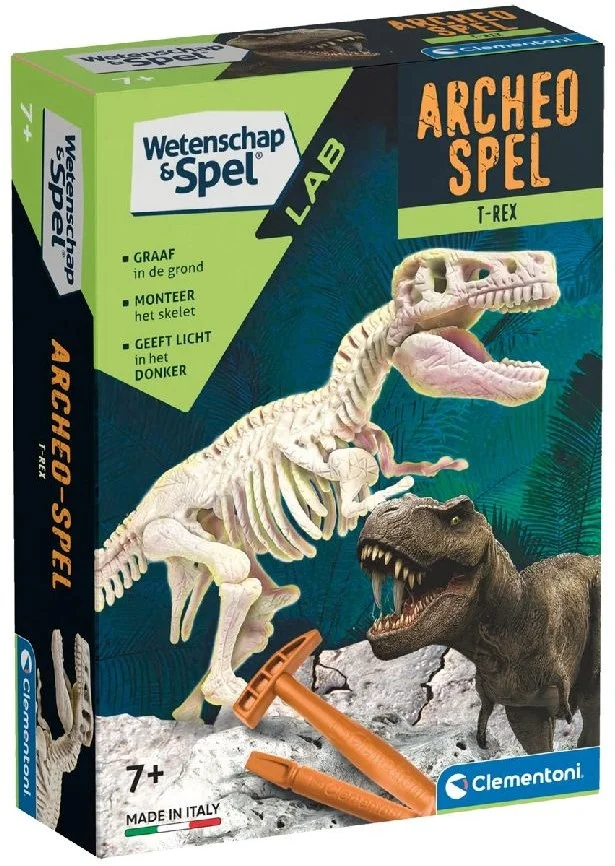 Wetenschap & Spel Archeospel – T-Rex Fluo