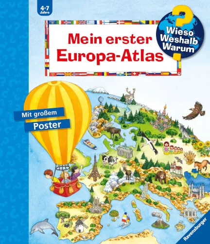 Wieso? Weshalb? Warum? – Mein erster Europa-Atlas