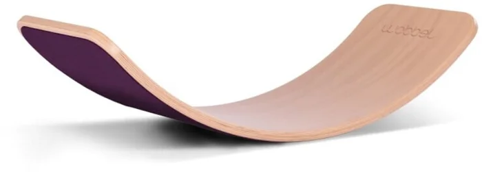 Wobbel Original Blank Lackiert Filz Aubergine