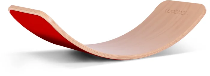 Wobbel Original Transparent lacquer felt Red (07)