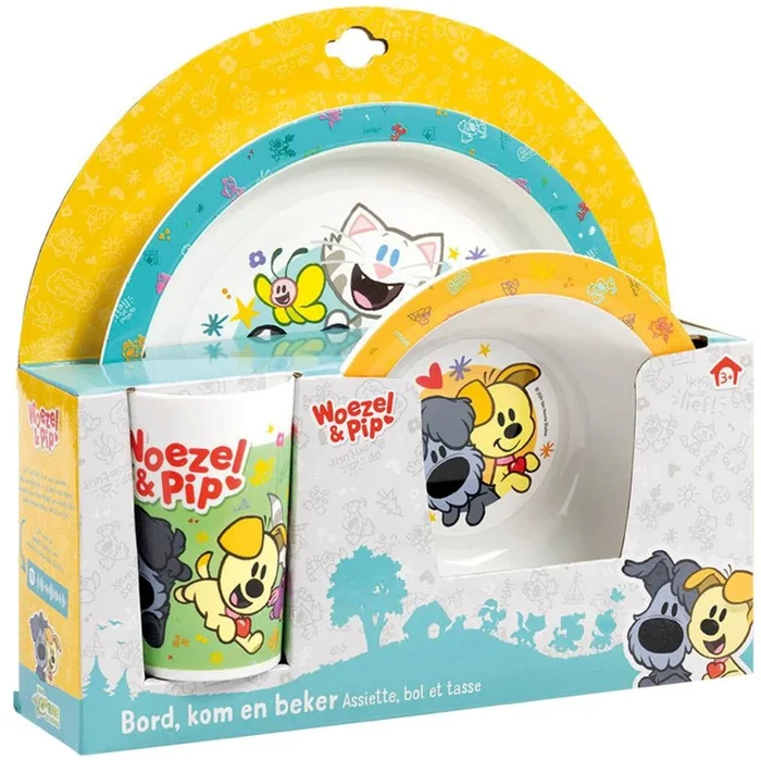 Woezel & Pip Eetset Melamine
