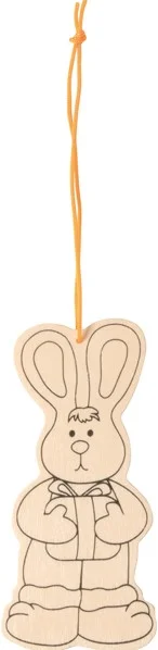 Wooden chains bunny