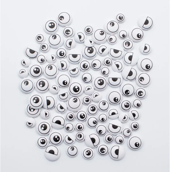 Wooden Eyes set of 126