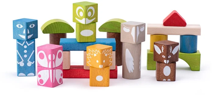 Woody Woody 26 Holzklötze mit Aufdruck 90912