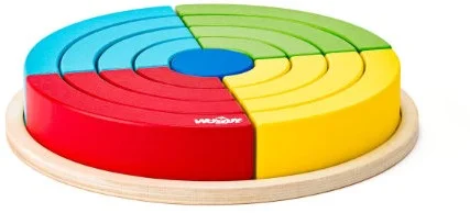 Woody Woody Regenboog stapel cirkels 91994