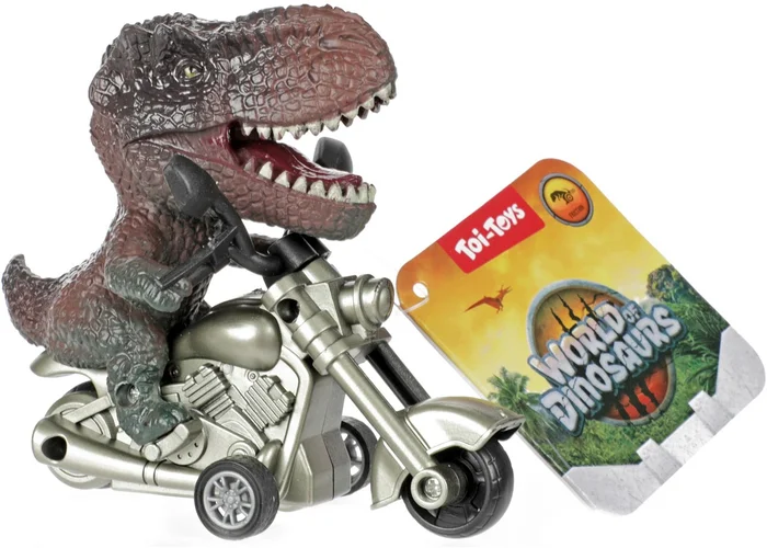 World of Dinosaurs Frictie Dino op Motor