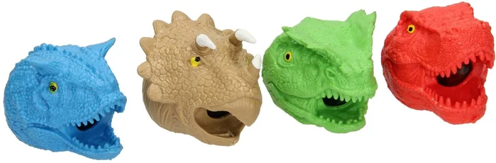 World of Dinosaurs Knijpdinokop met Balletjes