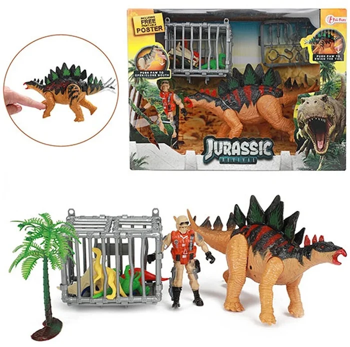 WORLD OF DINOSAURS Speelset -Dino Stego- mt acc