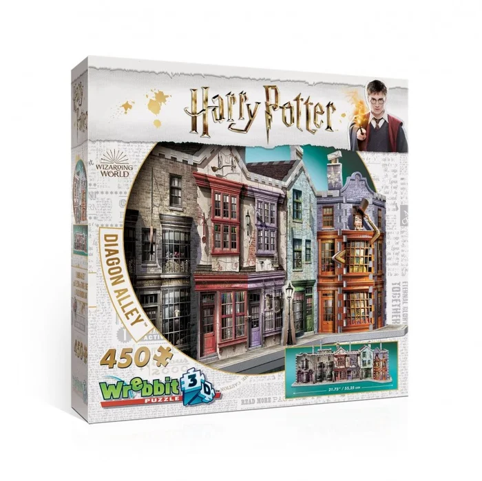 Wrebbit 3D Harry Potter Diagon Alley 450 pcs 3D-Puzzle