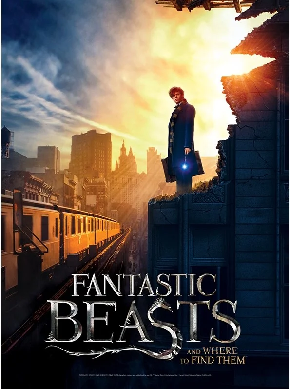 Wrebbit 3D Poster Puzzle – Fantastic Beasts – New York – 500 Teile