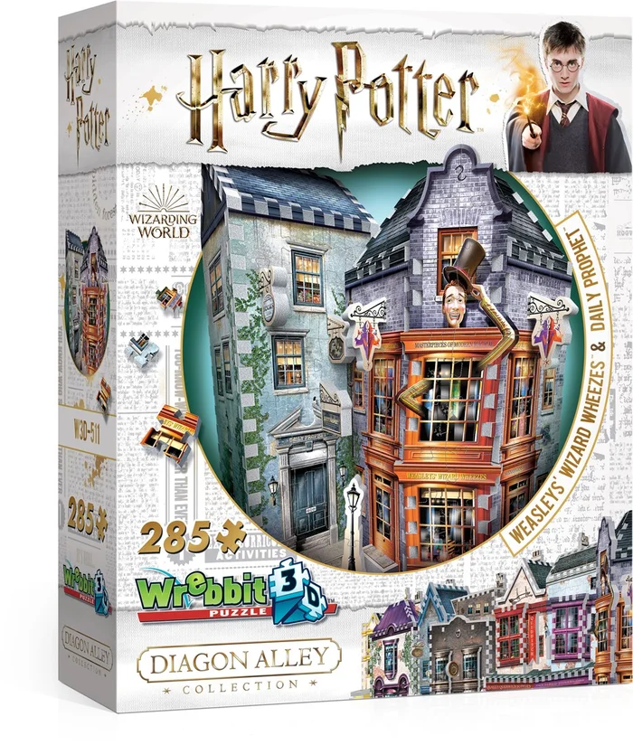 Wrebbit Wrebbit 3D-Puzzle – Harry Potter Weasley Wizard Wheezes (285)
