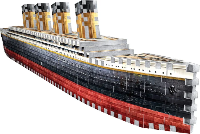 Wrebbit Wrebbit 3D-Puzzle – Titanic (440)