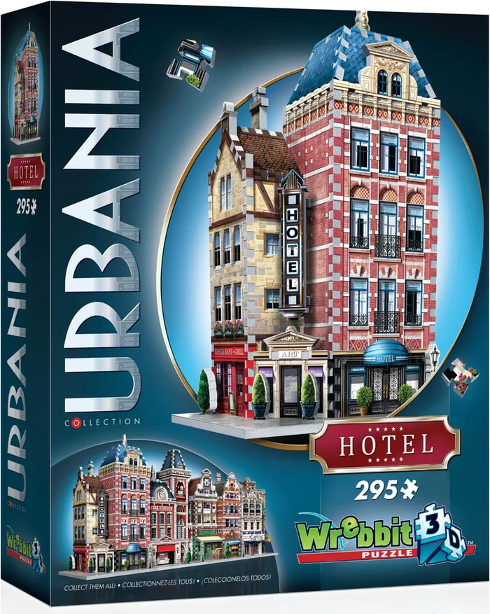Wrebbit Wrebbit 3D-Puzzle – Urbania Hotel (295)