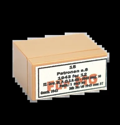 WWII deutsche Munitionskiste für MG Nougat