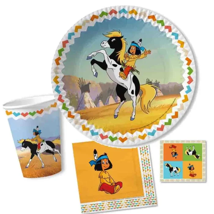 Yakari Partyset Basic Im Angebot für den Großhandel