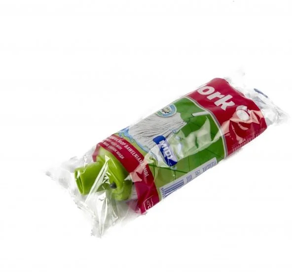 York spaanse mop midi met steelhouder