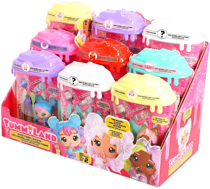 Yummiland Lip Gloss Doll Series 2 + Mystery Chase Core Assortiment