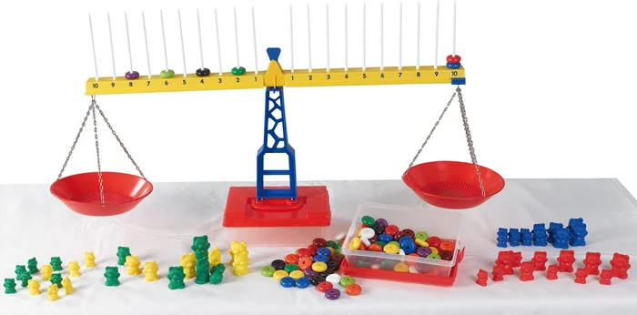Zahlen-, Werte u. Mengenwaage 150tlg. – Rechnen Wiegen Lernen